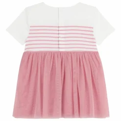 Online Petit Bateau Robe Barlotta Coton Bio | Rose