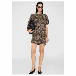 Anine Bing Robe Beth Léopard ||Femme Robes, Combinaisons