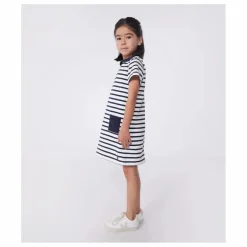 Petit Bateau Robe Birthday Coton Bio ||Enfant Robes, Combinaisons