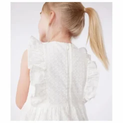 Petit Bateau Robe Brendice Broderie Anglaise Coton Bio ||Enfant Robes, Combinaisons
