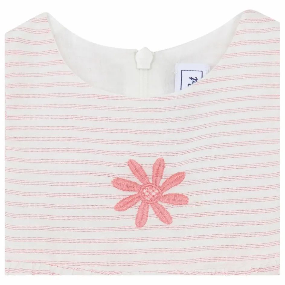 Tartine et Chocolat Robe Brodée Rayures || Robes