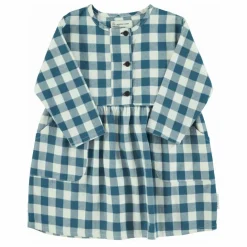 Robe Carreaux Coton Bio | Enfant Robes, Combinaisons