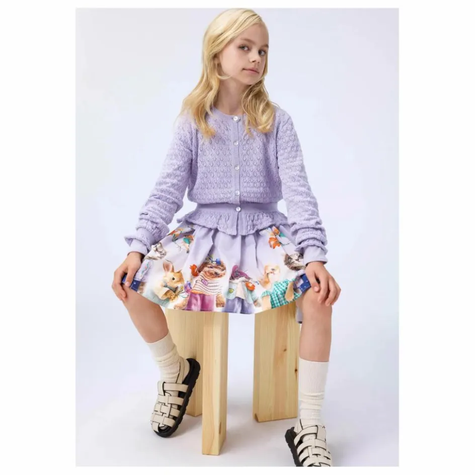 Molo Robe Casis Coton Bio | Lilas|Enfant Robes, Combinaisons