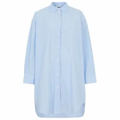 Smallable Woman Robe Chemise Lydie Rayée | Bleu Clair