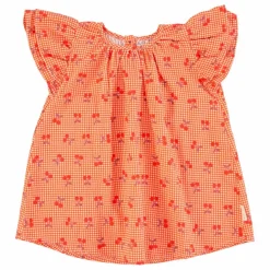 Hot Robe Cherry Vichy | Enfant Robes, Combinaisons|Robes, Combinaisons