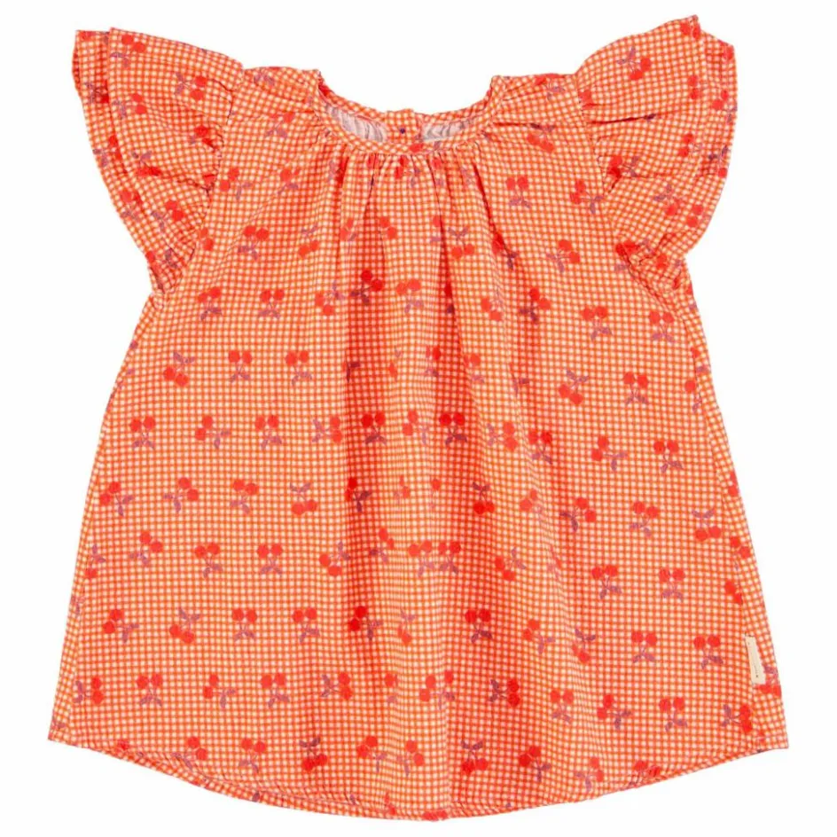 Hot Robe Cherry Vichy | Enfant Robes, Combinaisons|Robes, Combinaisons
