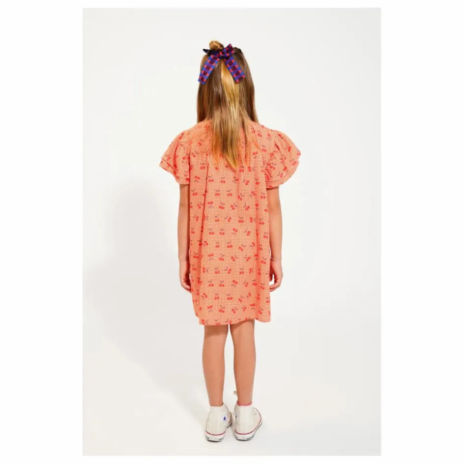 Hot Robe Cherry Vichy | Enfant Robes, Combinaisons|Robes, Combinaisons
