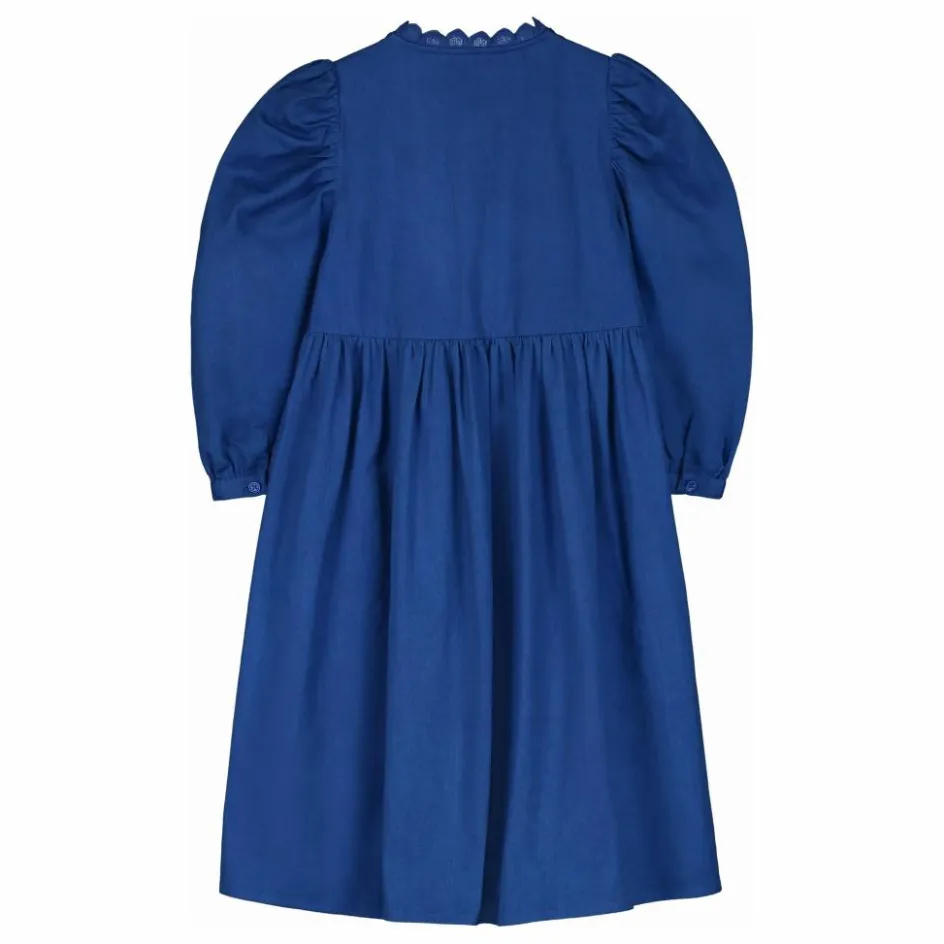 Discount Maison Mangostan Robe Circus Coton Bio | Bleu