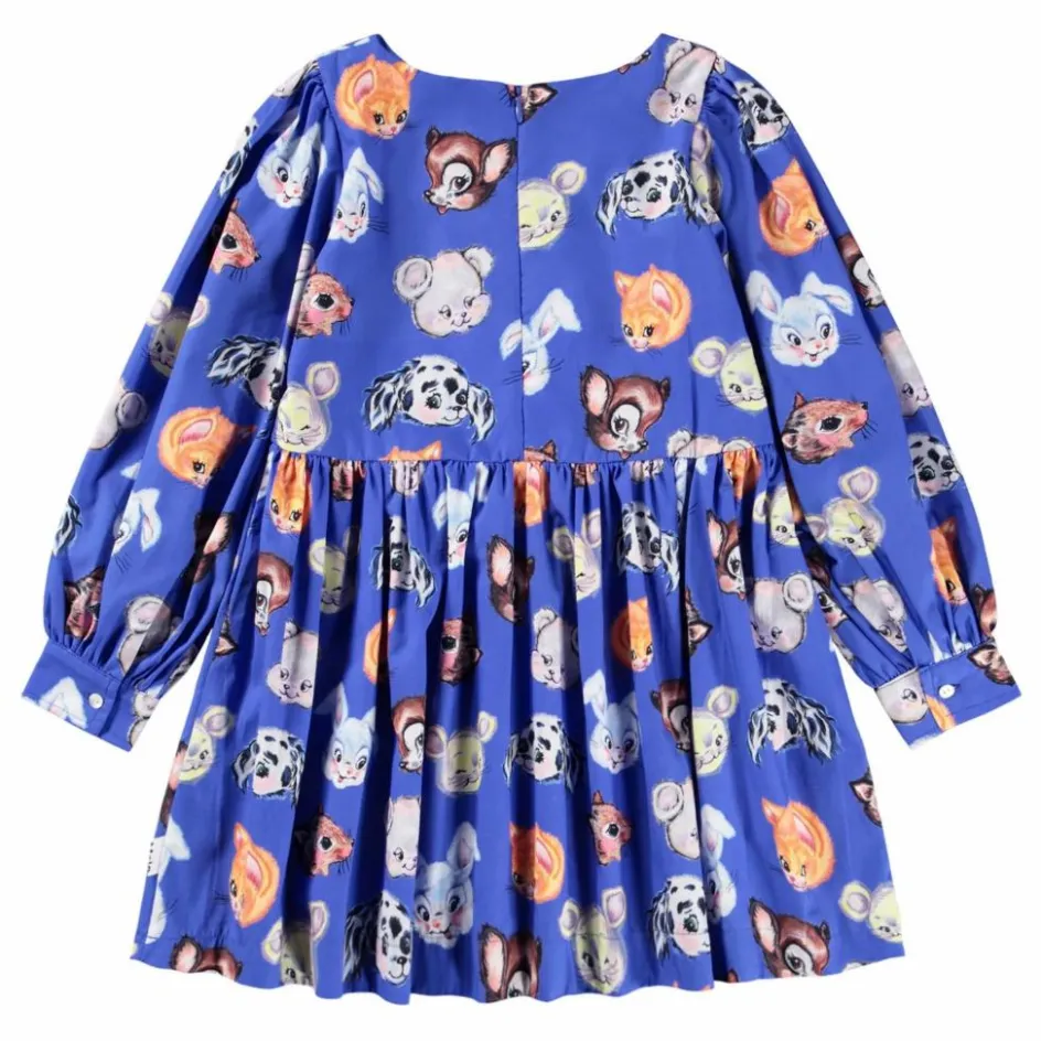Molo Robe Cleo Coton Bio | Bleu
