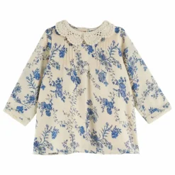 Emile et Ida Robe Col Crochet Fleurie || Robes