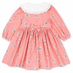 Konges Sløjd Robe Col Cœurs Coton Bio ||Enfant Robes, Combinaisons|Robes