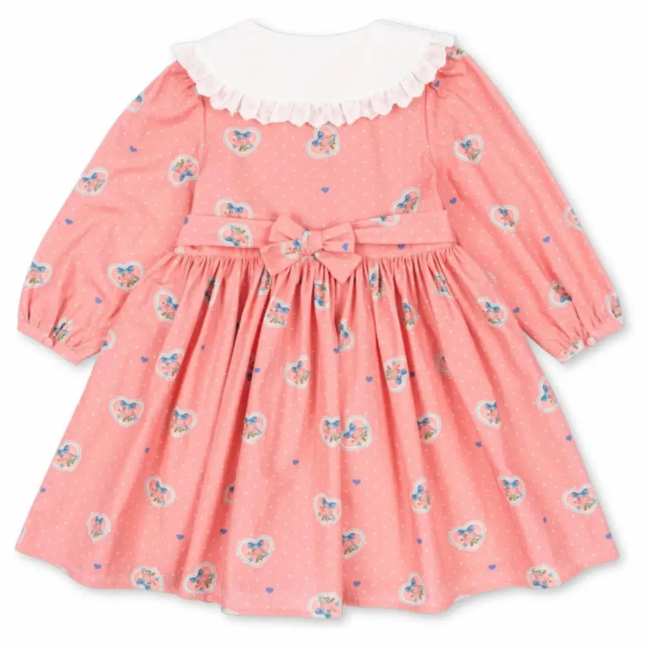 Konges Sløjd Robe Col Cœurs Coton Bio ||Enfant Robes, Combinaisons|Robes