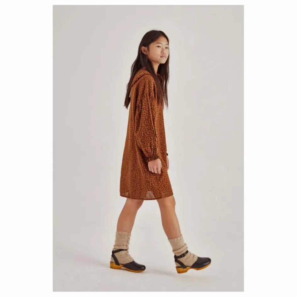 Clearance Robe Coton Bio Léopard Federica | Enfant Robes, Combinaisons|Robes, Combinaisons