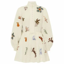 Sale Robe Courte Mina Brodée | Femme Robes, Combinaisons