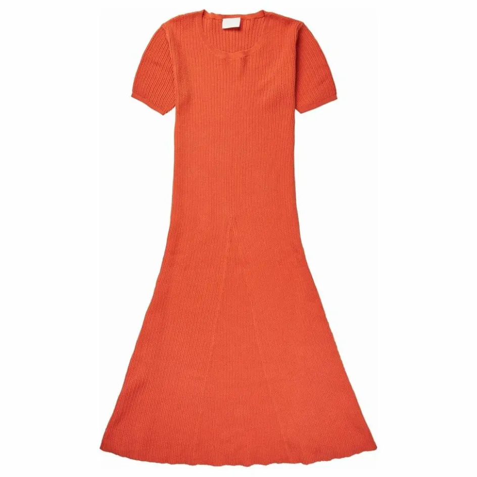 FUB Robe Côtelée Coton Bio - Collection Femme ||Femme Robes, Combinaisons