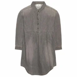 Finger in the nose Robe Denim Darlin | Denim gris