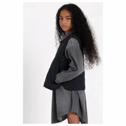 Finger in the nose Robe Denim Darlin | Denim gris