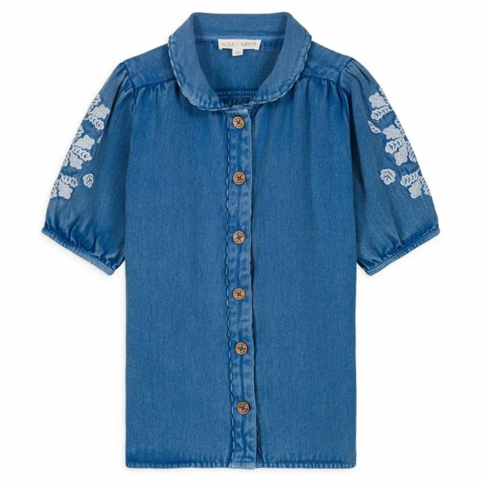 Best Louise Misha Robe Inala Coton Bio | Denim
