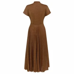 Momoni Robe Derby Métallisée ||Femme Robes, Combinaisons