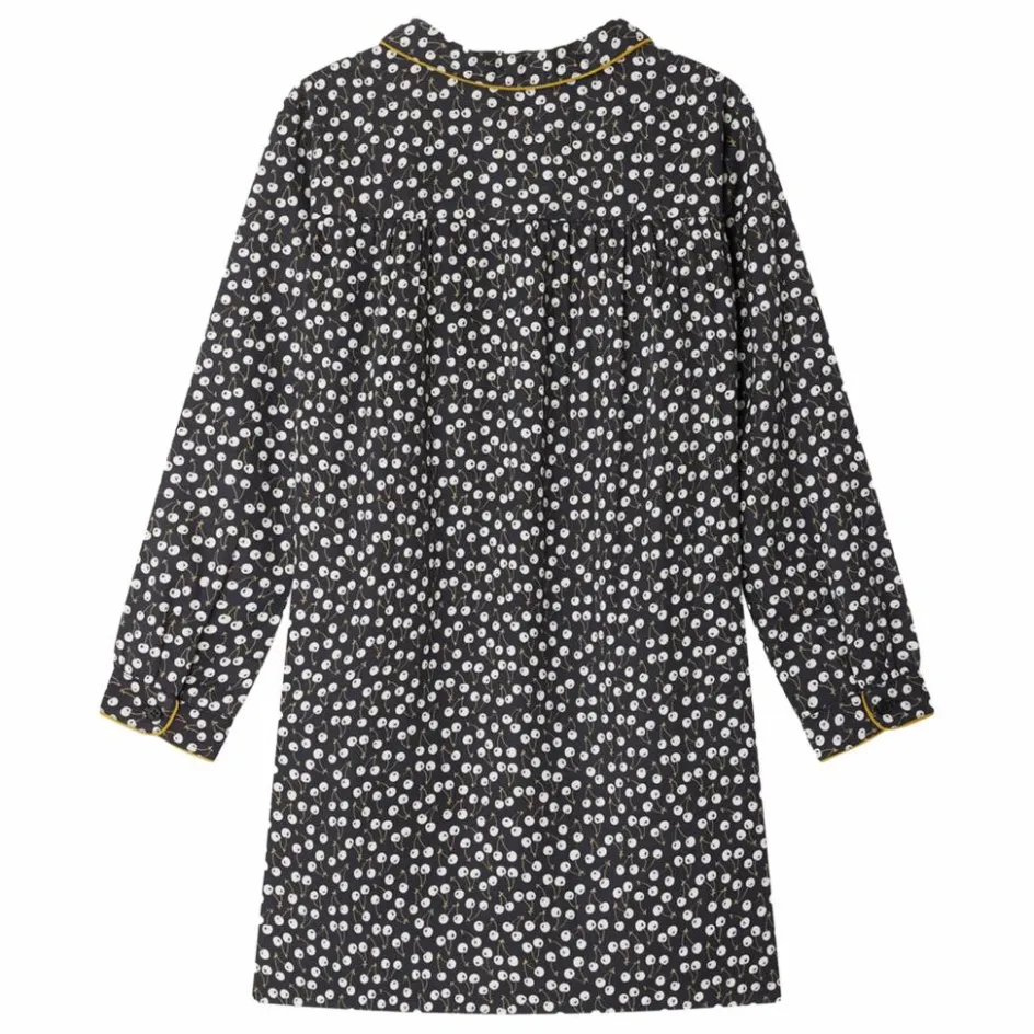 Sale Bonpoint Robe Dorothée Twill | Bleu nuit