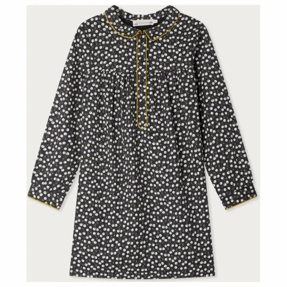 Sale Bonpoint Robe Dorothée Twill | Bleu nuit