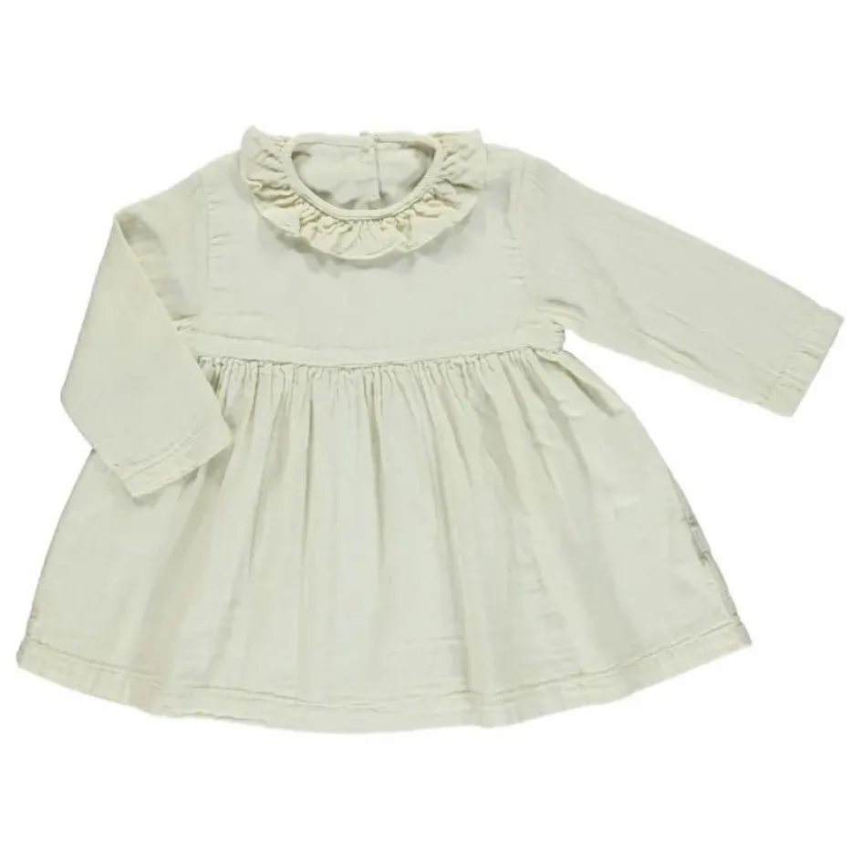 Enfant Poudre Organic Robes, Combinaisons*Robe Double Gaze Coton Campanule |