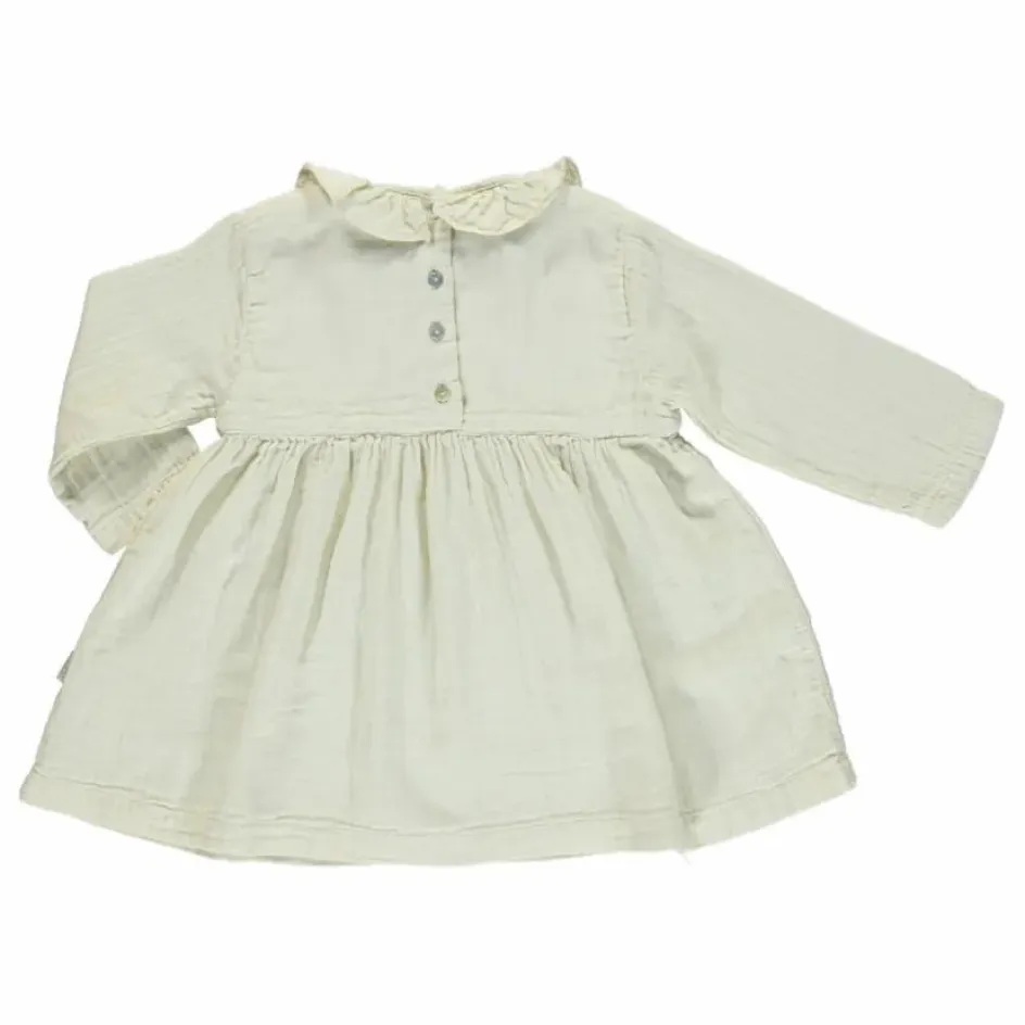 Enfant Poudre Organic Robes, Combinaisons*Robe Double Gaze Coton Campanule |