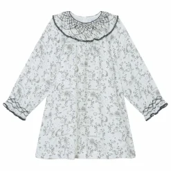 Sale Robe Fleurie Col Smocké | Enfant Robes, Combinaisons