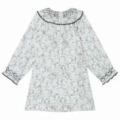 Sale Robe Fleurie Col Smocké | Enfant Robes, Combinaisons