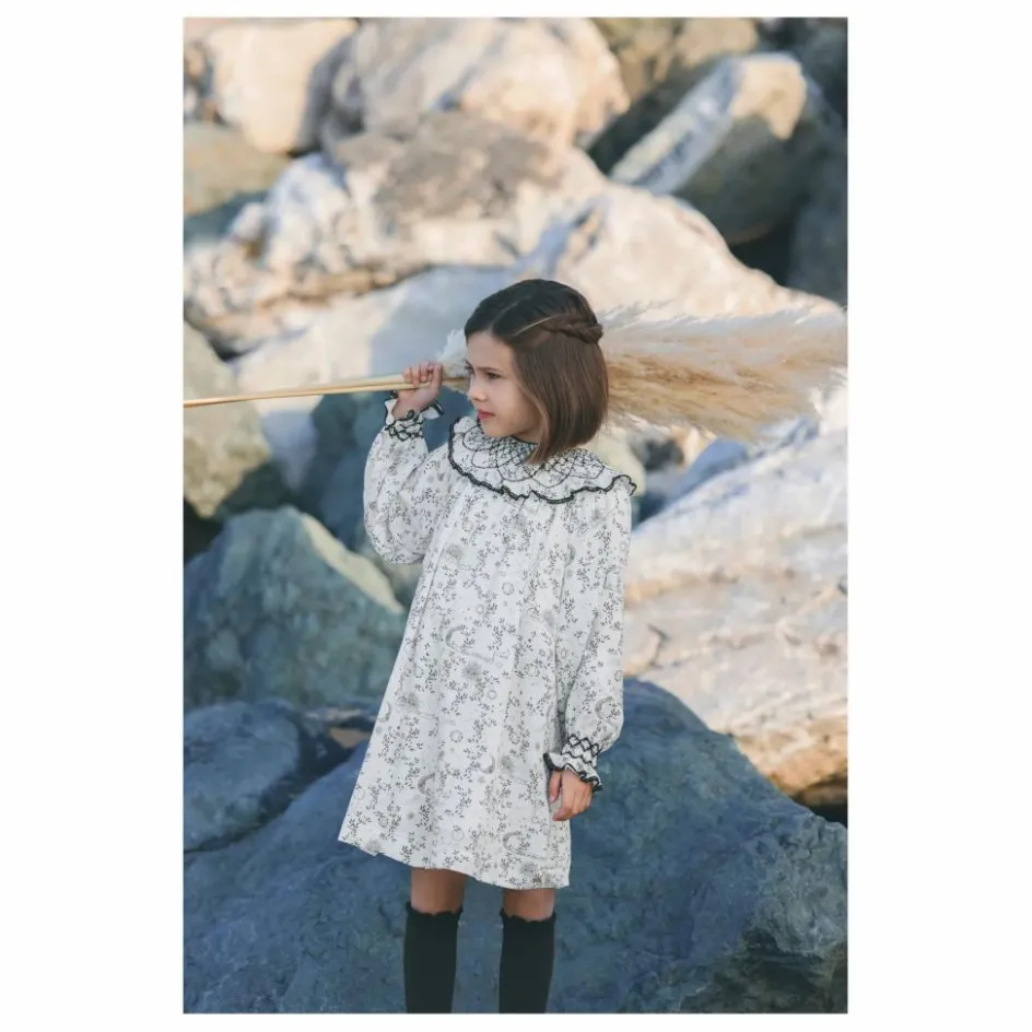 Sale Robe Fleurie Col Smocké | Enfant Robes, Combinaisons