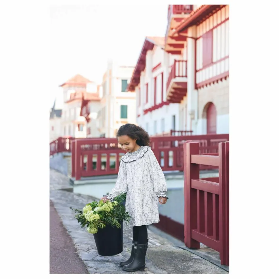 Sale Robe Fleurie Col Smocké | Enfant Robes, Combinaisons