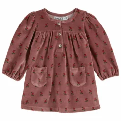 Robe Fleurie Velours | Robes