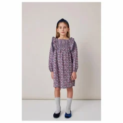 Outlet Tocoto Vintage Robe Fleurs | Bleu marine