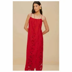Femme Farm Rio Robes, Combinaisons*Robe Flowers Richelieu Lin |