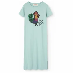 Online The Animals Observatory Robe Gorilla Coq | Bleu pâle