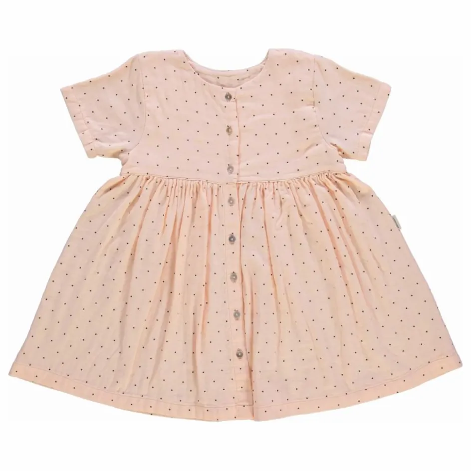 Online Robe Guarana Pois Double Gaze de Coton Bio | Enfant Robes, Combinaisons