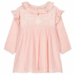 Online Robe Illi Brodée Volants | Robes