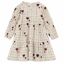 New Fliink Robe Ilove Carreaux | Ecru