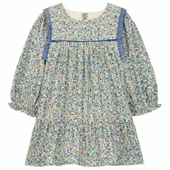 Online Robe Isatys Fleurie Velours Côtelé Fin | Enfant Robes, Combinaisons