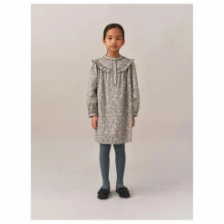 Hot Bonpoint Robe Jacinta Coton Bio | Bleu gris