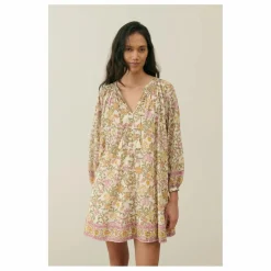 Online Louise Misha Robe Janice Mimosa Coton Bio - Collection Femme | Crème
