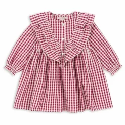 Sale Robe Kim Carreaux Coton Bio | Enfant Robes, Combinaisons|Robes