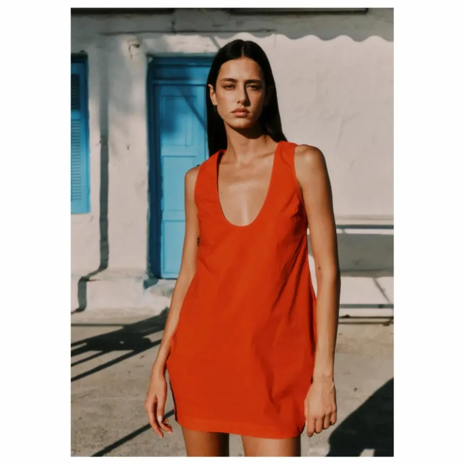 Femme Vanessa Sposi Robes, Combinaisons*Robe La Popeline Mini |