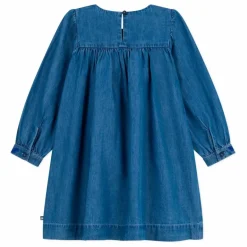 Petit Bateau Robe Légère Denim Coton Bio ||Enfant Robes, Combinaisons