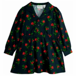 Enfant Mini Rodini Robes, Combinaisons*Robe Lingonberries Coton Bio |