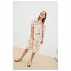Online the new society Robe Longue Palermo | Ecru