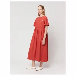 New Bobo Choses Robe Loose Coton et Lin - Collection Femme | Rouge