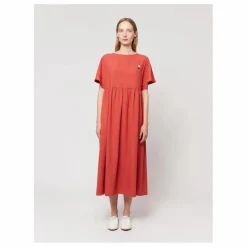 New Bobo Choses Robe Loose Coton et Lin - Collection Femme | Rouge