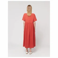 New Bobo Choses Robe Loose Coton et Lin - Collection Femme | Rouge