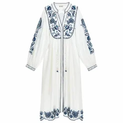 M.A.B.E. Robe Lucia Brodée ||Femme Robes, Combinaisons